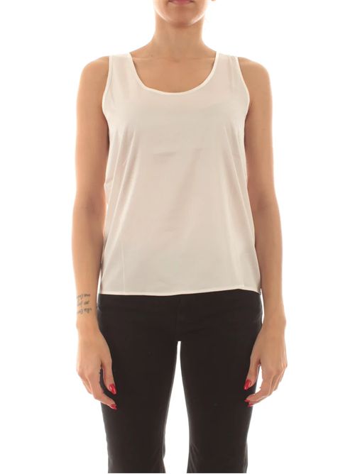 Top Higher smanicato in raso stretch EMME MARELLA | HIGHER130/001